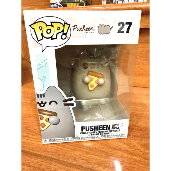Funko POP! Pusheen with pizza #27 Vinyl Figure - Picture 1 of 7